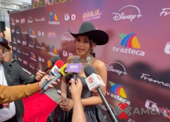 Kristal Silva durante la presentación de la segunda temporada de La Granja VIP, reality que conducirá junto a Adal Ramones.