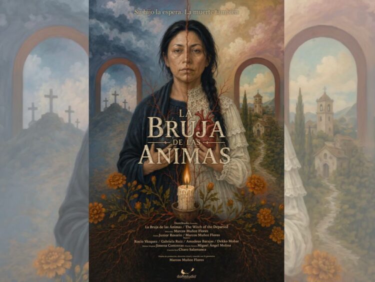 La Bruja de las Ánimas”, cortometraje de terror mexicano creado con inteligencia artificial por el cineasta Marcos Muñoz Flores.