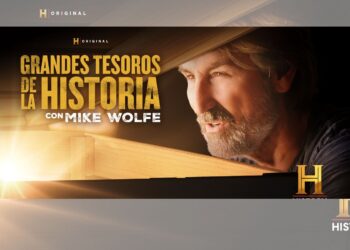Mike Wolfe presenta “Grandes Tesoros de la Historia”, serie documental de HISTORY sobre objetos y reliquias de gran valor histórico y cultural.