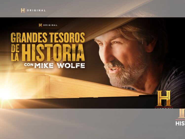 Mike Wolfe presenta “Grandes Tesoros de la Historia”, serie documental de HISTORY sobre objetos y reliquias de gran valor histórico y cultural.