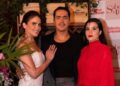 Lucero Suárez, productora de Sabor a ti… Entre historias y secretos, durante la presentación del nuevo melodrama de TelevisaUnivision.