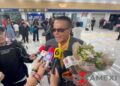 Alfredo Adame durante una entrevista en la que habló sobre Aleks Syntek y distintas polémicas del espectáculo.
