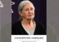 Retrato de la actriz Concepción Márquez, reconocida por su trayectoria en cine, teatro y televisión.
