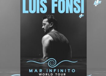 Luis Fonsi durante una presentación, previo al anuncio de su nueva gira mundial Mar Infinito World Tour 2027.
