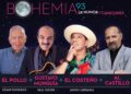 Gustavo Munguía durante una entrevista sobre su participación en el espectáculo Bohemia 93. De humor y canciones.