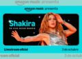 Shakira durante su gira “Las Mujeres Ya No Lloran World Tour”, cuyo concierto en Madrid tendrá una transmisión global en vivo.