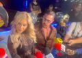 Lorena Herrera y Roberto Assad durante un encuentro con medios de comunicación, donde hablaron sobre Maribel Guardia y su conflicto con Imelda Tuñón.