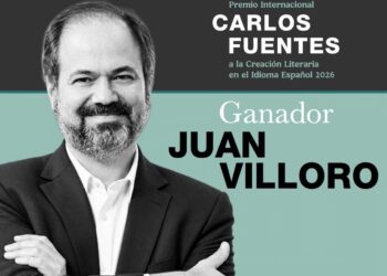 Juan Villoro, escritor mexicano ganador del Premio Internacional Carlos Fuentes a la Creación Literaria en el Idioma Español 2026.