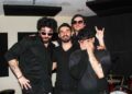 SHUSH, banda de rock latino radicada en Miami, durante una presentación en vivo como parte de la promoción de su álbum debut Apología.