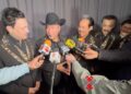 Los Tigres del Norte durante un encuentro con medios en el que hablan de sus reconocimientos, próximos proyectos y su deseo de presentarse en Bellas Artes.