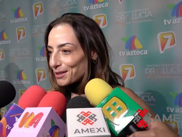 Marimar Vega interpreta nuevamente a la doctora Lucía en la tercera temporada de la serie Dra. Lucía.