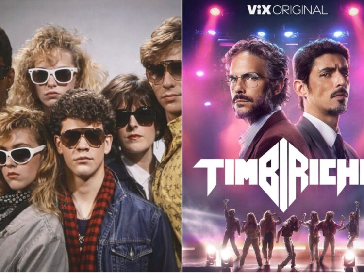Óscar Madrazo durante un encuentro con medios en el que habló sobre la serie que contará la historia de Timbiriche.