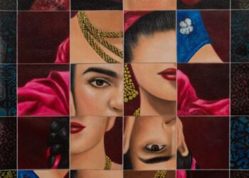 Exposición “100 FRIDAS para FRIDA” en la Blank Canvas Gallery de Londres, con obras de artistas mexicanos que reinterpretan la figura de Frida Kahlo.