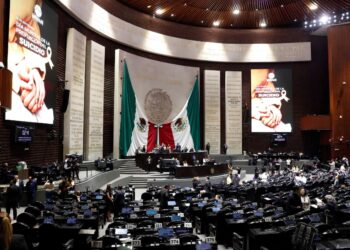 Enciende polémica legislativa la política exterior del gobierno de Claudia Sheinbaum. AMEXI Foto Cámara de Diputados