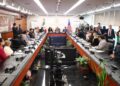 Encuentro de senadores mexicanos y legisladores del estado de Nueva York sobre comunidades migrantes. AMEXI Foto Senado de la República
