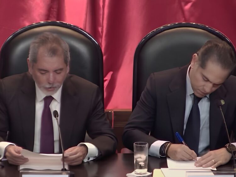 Entrega del Paquete Económico 2027 en la Cámara de Diputados. AMEXI