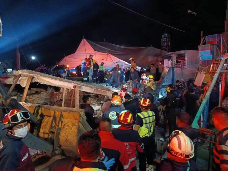 Explosión de pirotecnia en Temascalcingo.
