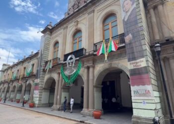 Festejos Patrios en Oaxaca. AMEXI Foto Captura de video Óscar Rodríguez