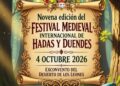 Hadas, duendes y caballeros llegarán al Desierto de los Leones con combates, música, danza y fantasía el 4 de octubre. | AMEXI/FOTO: IG @kamelotelcastillodelrey