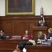 Corte del Acordeón. Hugo Aguilar rinde su primer informe como presidente de la SCJN. AMEXI Foto SCJN