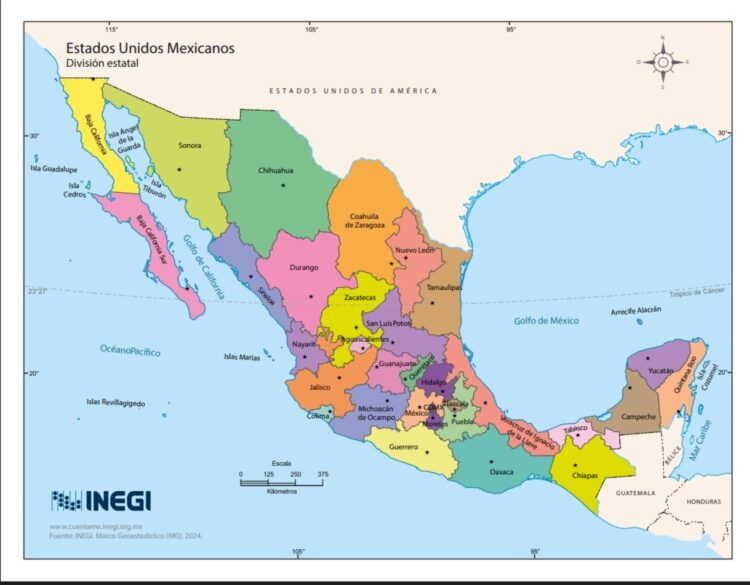 ¿Qué estados tienen la población más joven y más envejecida de México?