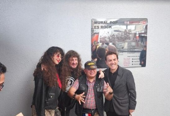 Rock y pop: Nuevo mural de Manjarrez en la estación Puebla del Metro
