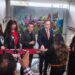 Inauguración del Mural de Manjarrez en la estación Puebla del Metro. AMEXI/ Foto: Manjarrez