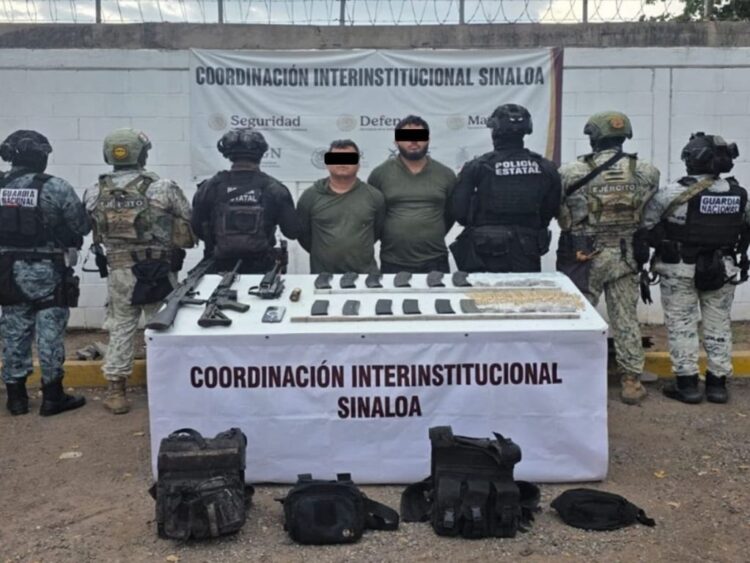 Integrantes de Los Menores, vinculado a Los Chapitos en Sinaloa. AMEXI Foto Gabinete de Seguridad