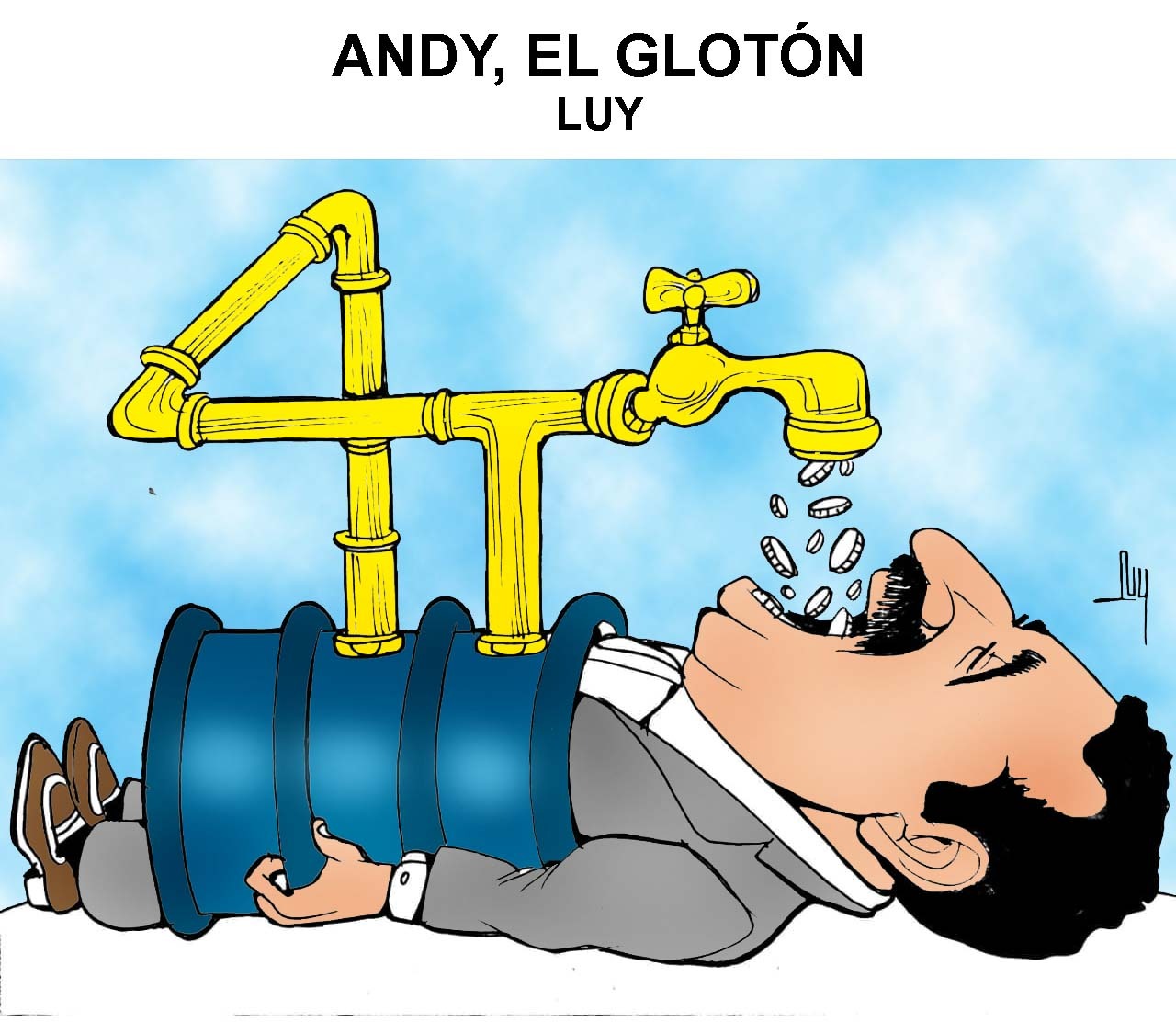 Andy, el Glotón, LUY
