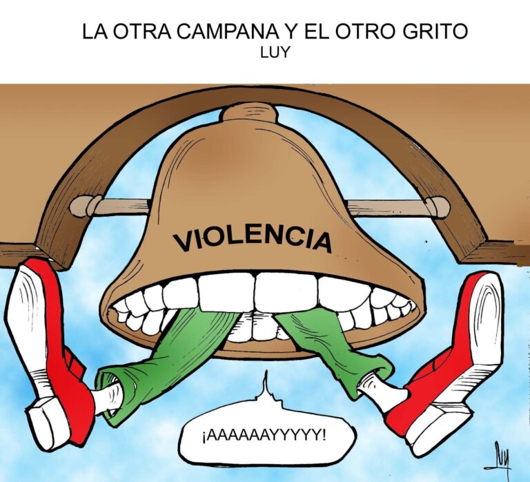 Cartón de Luy: La otra campana y el otro grito