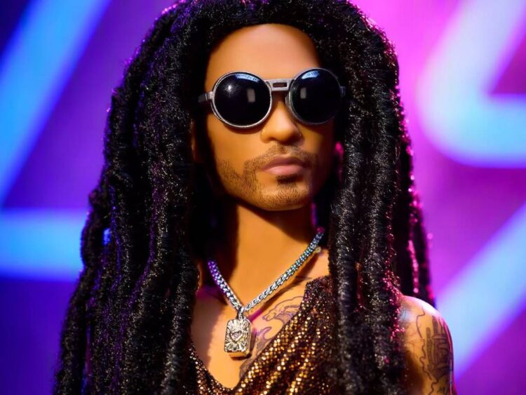 Lenny Kravitz ya tiene su propia muñeca y recrea hasta sus tatuajes