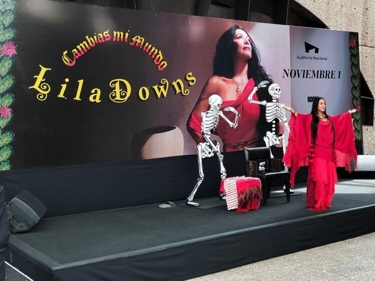 Lila Downs prepara concierto en el Auditorio Nacional