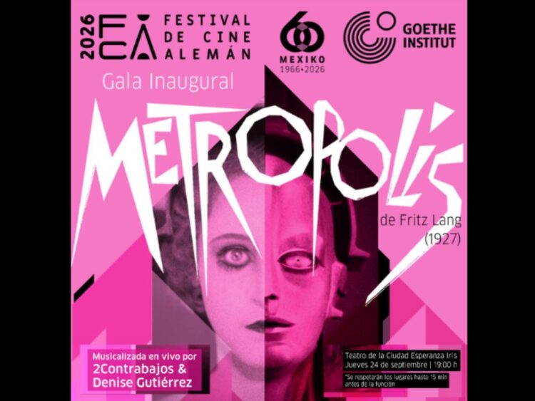 Metrópolis de Fritz Lang inaugura el Festival de Cine Alemán