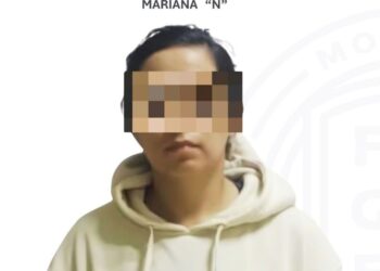Mariana N, vinculada a proceso por homicidio de Erick Leonardo en un campamento de la Academia Ollin Cuauhtémoc. AMEXI Foto FGE