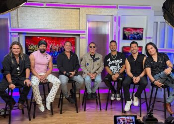 René Farrait, Roy Rosselló, Raymond Acevedo, Sergio Blass, Ralphy Rodríguez, Rubén Gómez y Robert Avellanet volverán a los escenarios para celebrar los 50 años de Menudo. | AMEXI/FOTO: IG @menudo_official