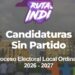 candidatura sin partido