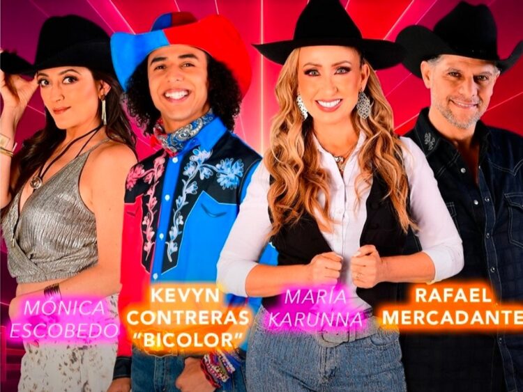 María Karunna, Kevyn Contreras, Mónica Escobedo y Rafa Mercadante son los primeros nominados de “La Granja VIP 2”. | AMEXI/FOTO: IG @lagranjavipmx