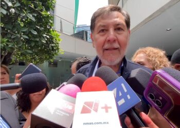 Noroña descarta romper con Morena. AMEXI Foto