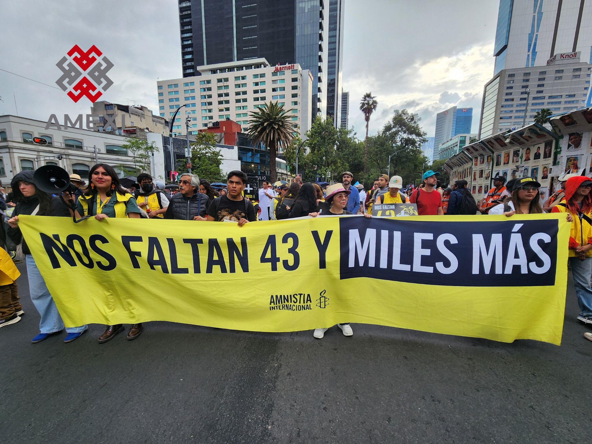 Organizaciones de derechos humanos, sindicatos, organizaciones estudiantiles y populares, unieron sus voces para exigir la presentación con vida de los 43 normalistas de Ayotzinapa el 26 de septiembre