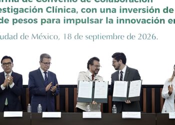 Presentación del acuerdo del IMSS con American Chambers. AMEXI Foto