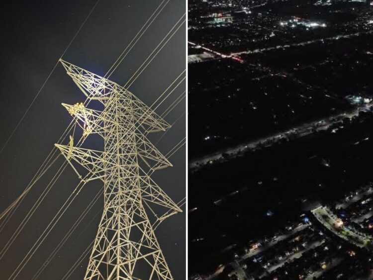 Reparación de líneas eléctricas que provocaron apagón en Península de Yucatán y Chiapas.