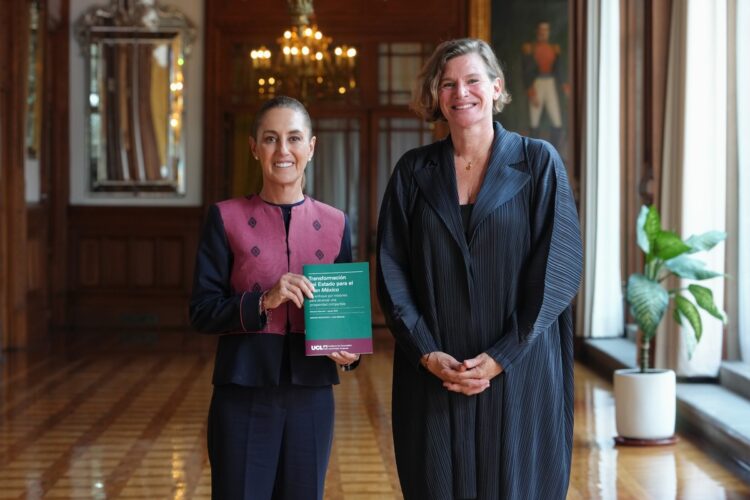 ¿De qué habló Sheinbaum con la economista internacional Mariana Mazzucato?