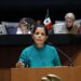 Rocío Corona Nakamura presentó la iniciativa sobre casos de violencia por interpósita persona. AMEXI Foto
