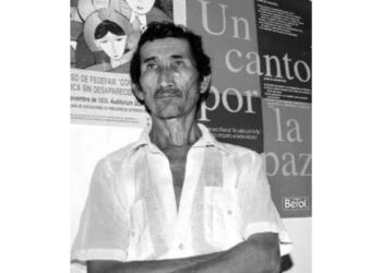 Rosendo Radilla. Desaparecido en 1974 en Guerrero. AMEXI Foto FB UNAM
