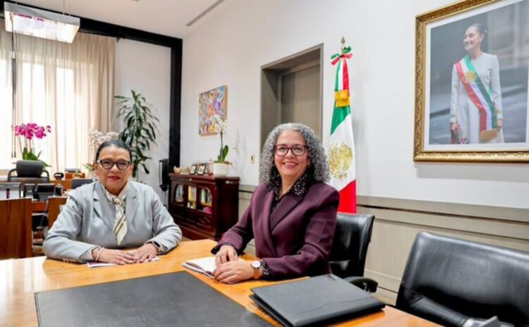 Segob acuerda con gobernadora interina reforzar estrategia de paz y gobernabilidad en Sinaloa