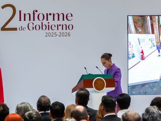 Segundo informe presidencial. Cooperación sin subordinación. AMEXI Foto