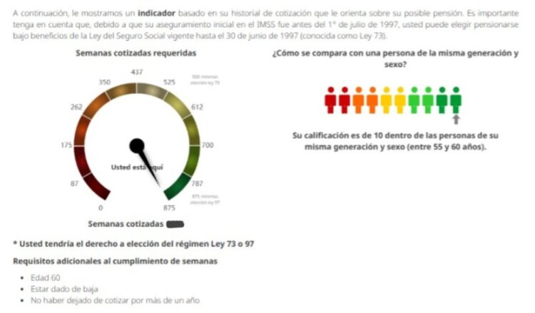 IMSS lanza semáforo de semanas cotizadas para tu pensión
