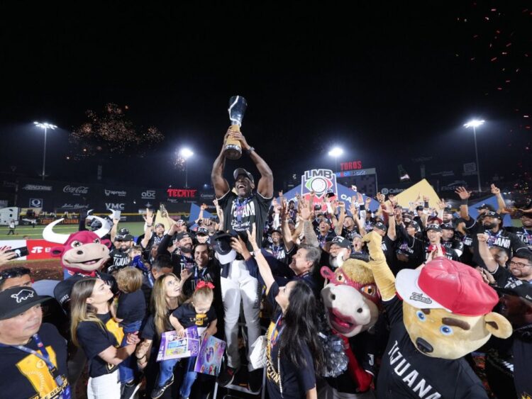 Toros de Tijuana conquista su tercer título de la LMB. AMEXI Foto Especial