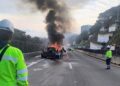 incendio de tráiler