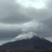 Popocatépetl registra una exhalación de baja intensidad con emisión de vapor y gases volcánicos.